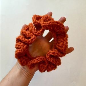 Two thick hair scrunchies